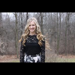 Two Piece Semi Formal Dress